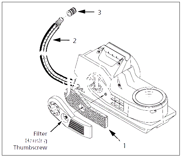 Turbine Parts Diagram and Parts List for HV2002  Campbell Hausfeld Paint Sprayer
